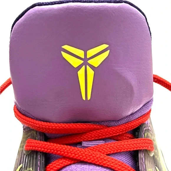 Nike Zoom Kobe 7 VII GS 7Y Christmas Cheetah Purple 505399-500 Women’s Size 8.5 - Picture 8 of 16